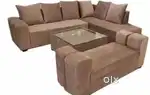 Super discount buy new sofa 8499, L size sofa 13990/-EMI on bajaj