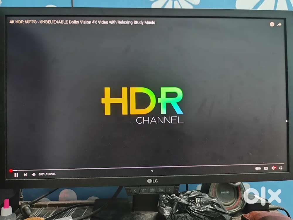 LG Electronics 24GM77 24 Widescreen LED Backlit Gaming Monitor 144Hz