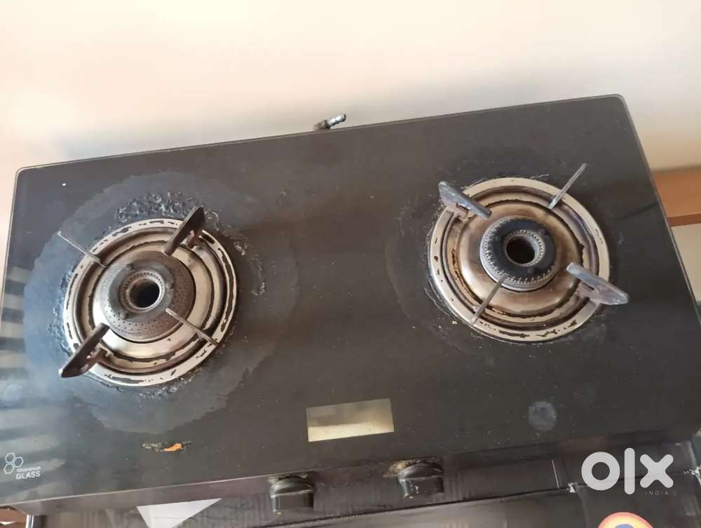 Glass top gas stove for Lpg