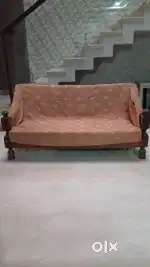 Three sitter sofa shisham wood