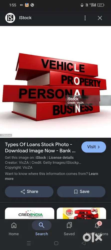 Business and vehicle loan
