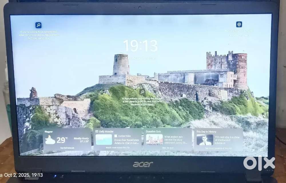 Acer I3 10th generation,  4gb ram, 256 gb NVME SSD, 15.5 LED, WIN 11,