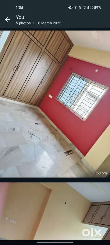 Luxury semi furnished flat for small family 5 to 6 members