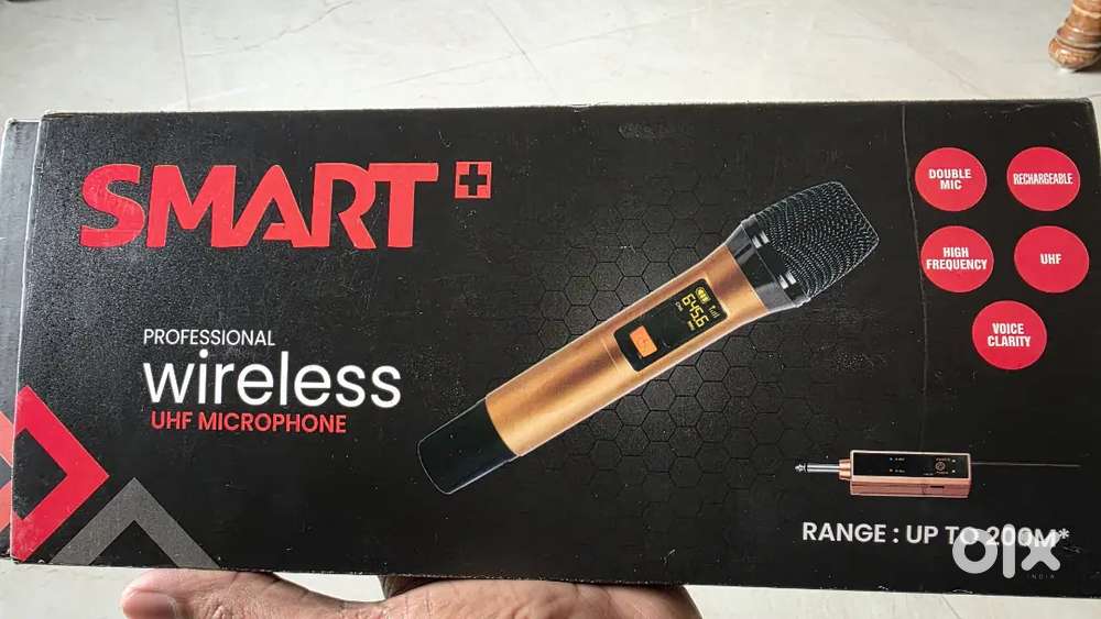 Wireless Mic box piece unused