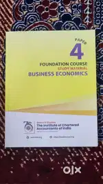 CA FOUNDATION TEXT BOOKS FOR SALE