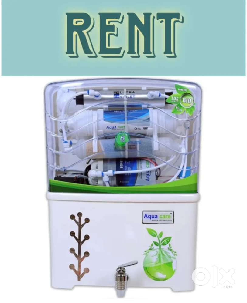 Ro water purifier available on rent