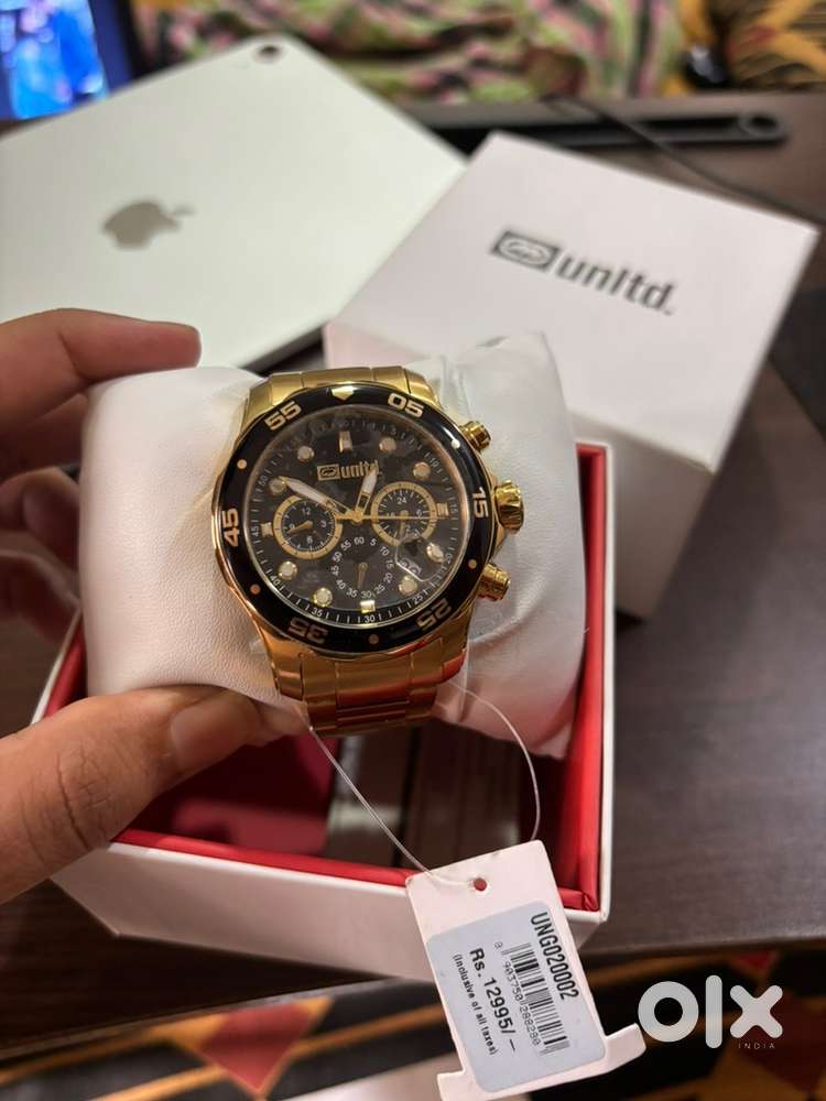 Brand New UNTLD x Timex Golden Watch   Gifted  Box Pack