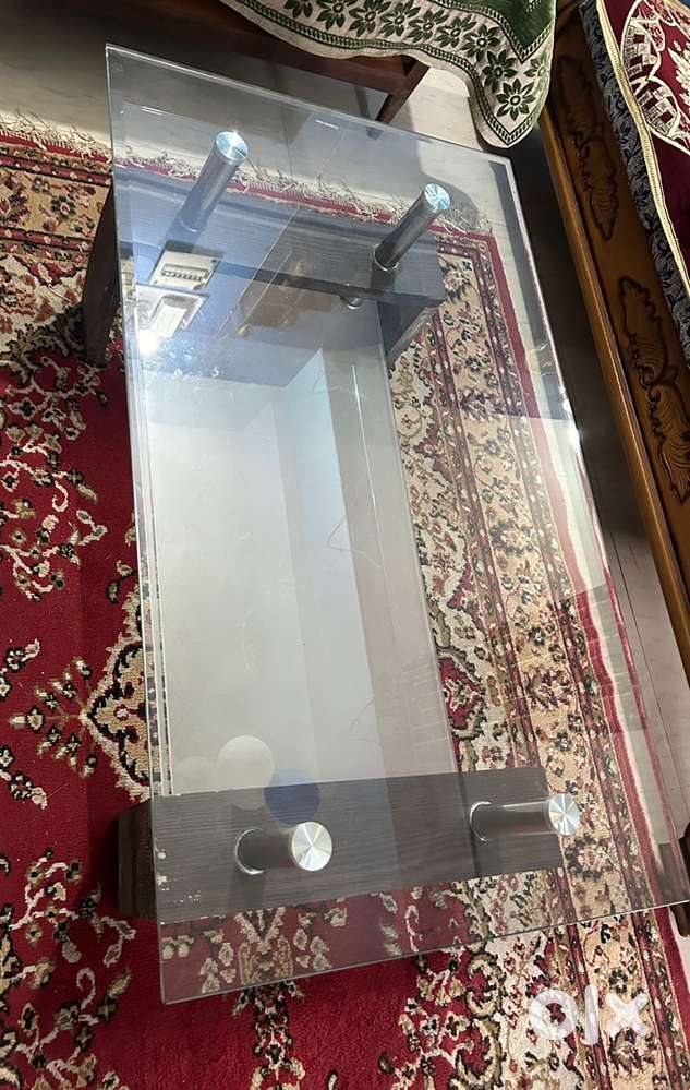 Glass Center table