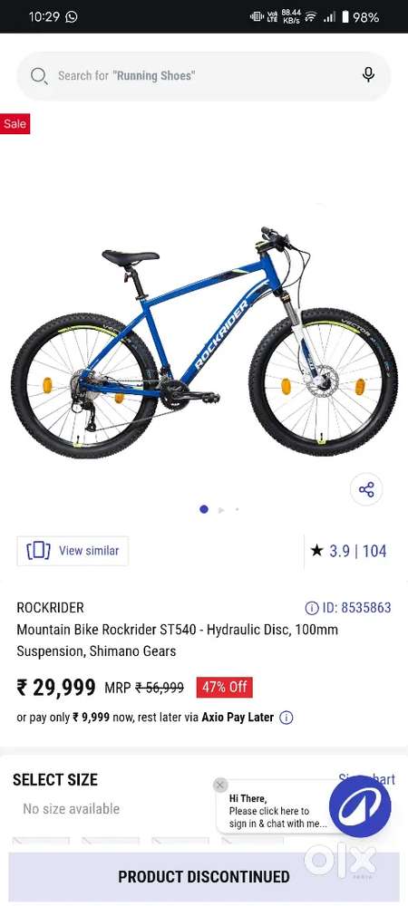 Rockrider st540