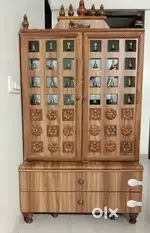 1. Pooja Mandir, 2. Shoe Rack, 3. TV Unit, 4. Dining table