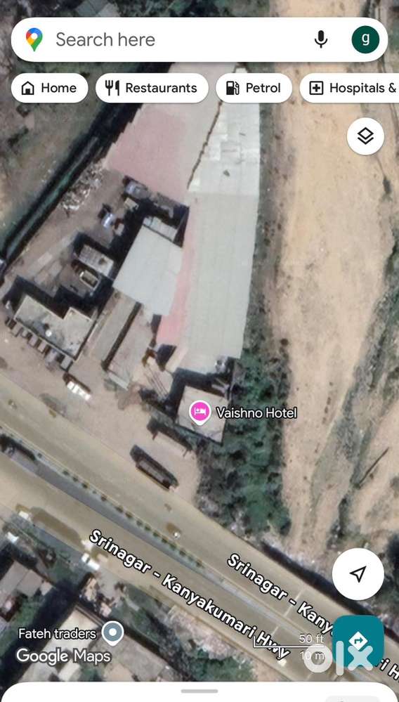 A 10000 sq feet space located at national highway kaluchack