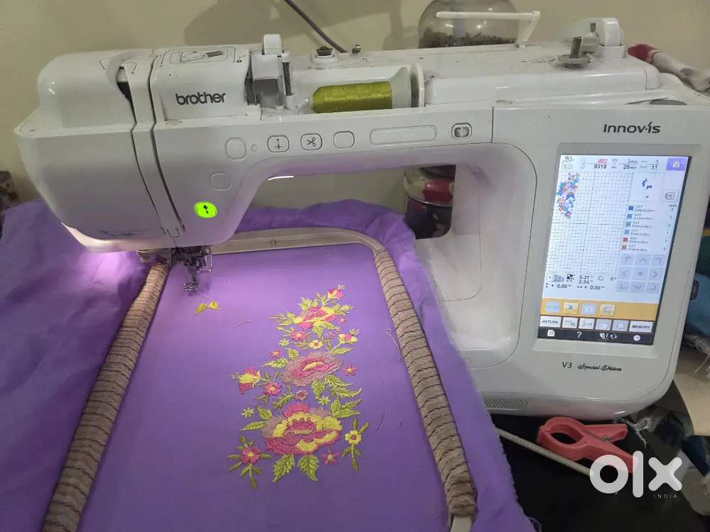 Brother V3SE embroidery machine