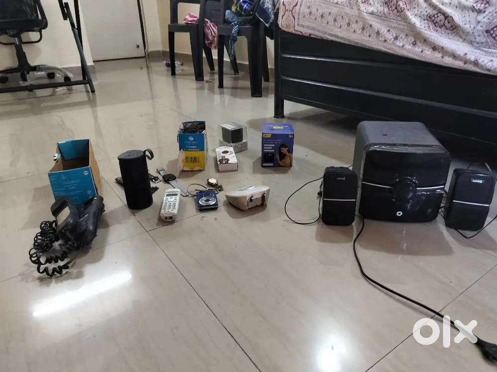 Home theatre and speakers microwave