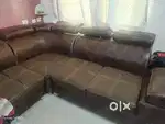 Sofa L shape with head rest