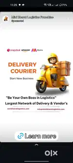 NEED DELIVERY BOY IN DARBHANGA BIHAR
