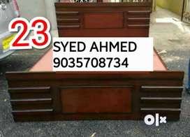 Mini double bed without storage 4750= size 4×6