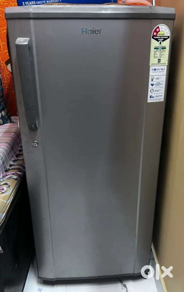 Haier fridge 190 ltrs performance is like new