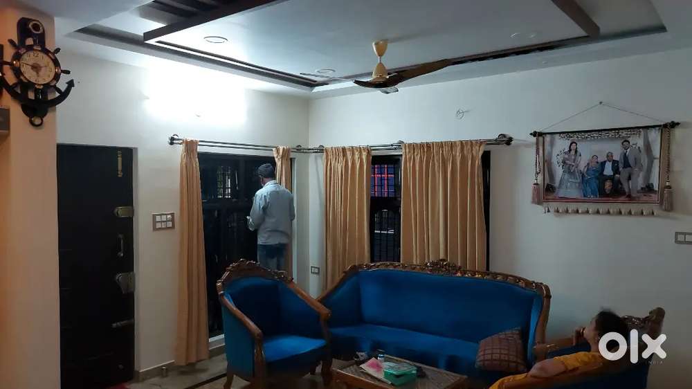 Antique java teak sofa