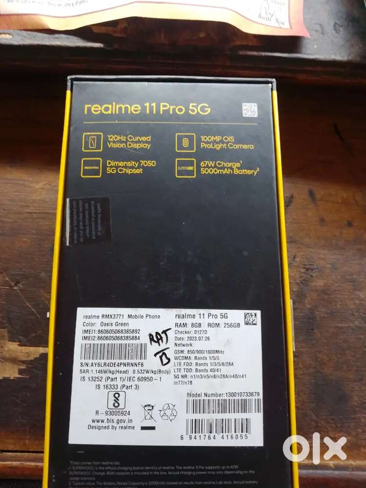 11pro 8gb 256 gb , green