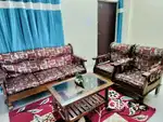 5 Seater Wood Sofa