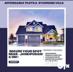 Urgent Eldeco city villa avialable and jankipuram house IIM road plot