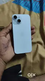 I phone 15 128 gb bettery health 89 with bill box feb 2024 ka bill
