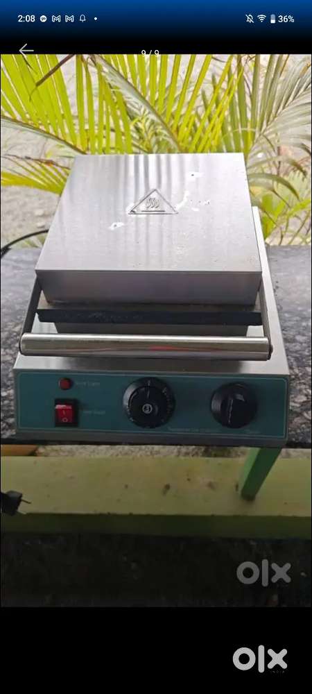 Cafe items - Waffle Machine Egg Roll Popcorn machine