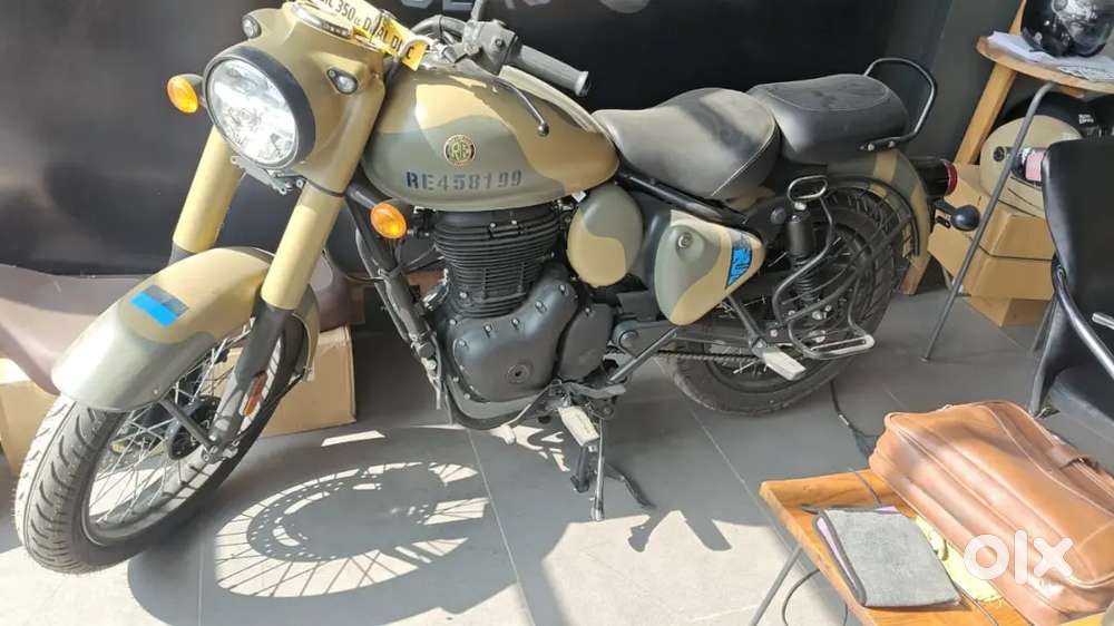 Bullet classic 350 signal marsh grey