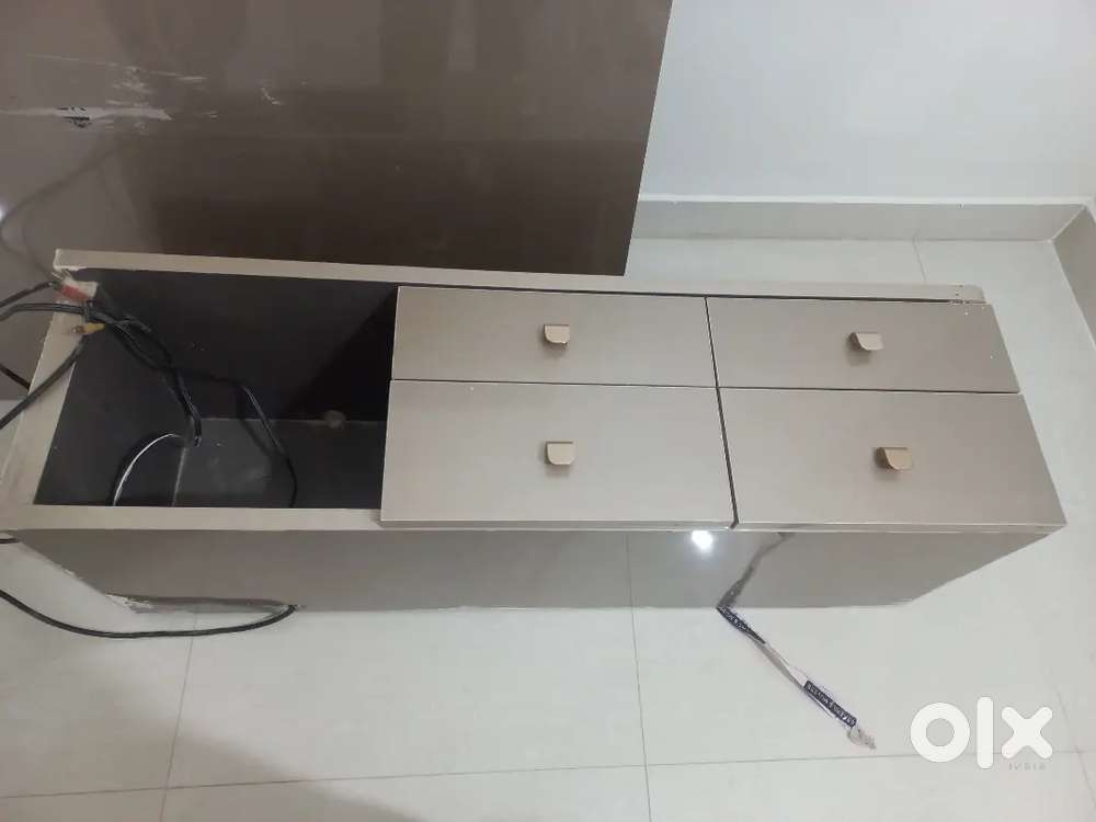 TV panel with cabinet