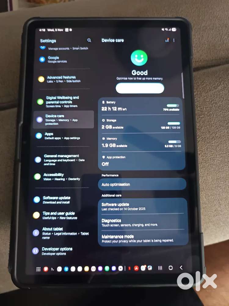 Samsung galaxy tab s8 (LTE) 8/128 - 30k