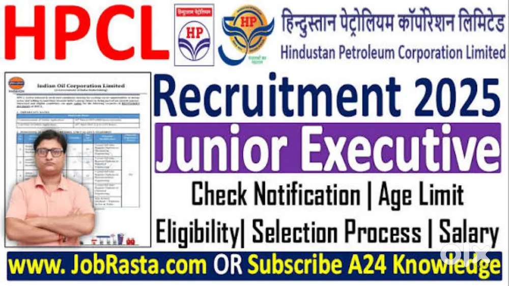 300 URGENT REQUIREMENT HPCL MALE FEMALE BOTH CONTACT NOW