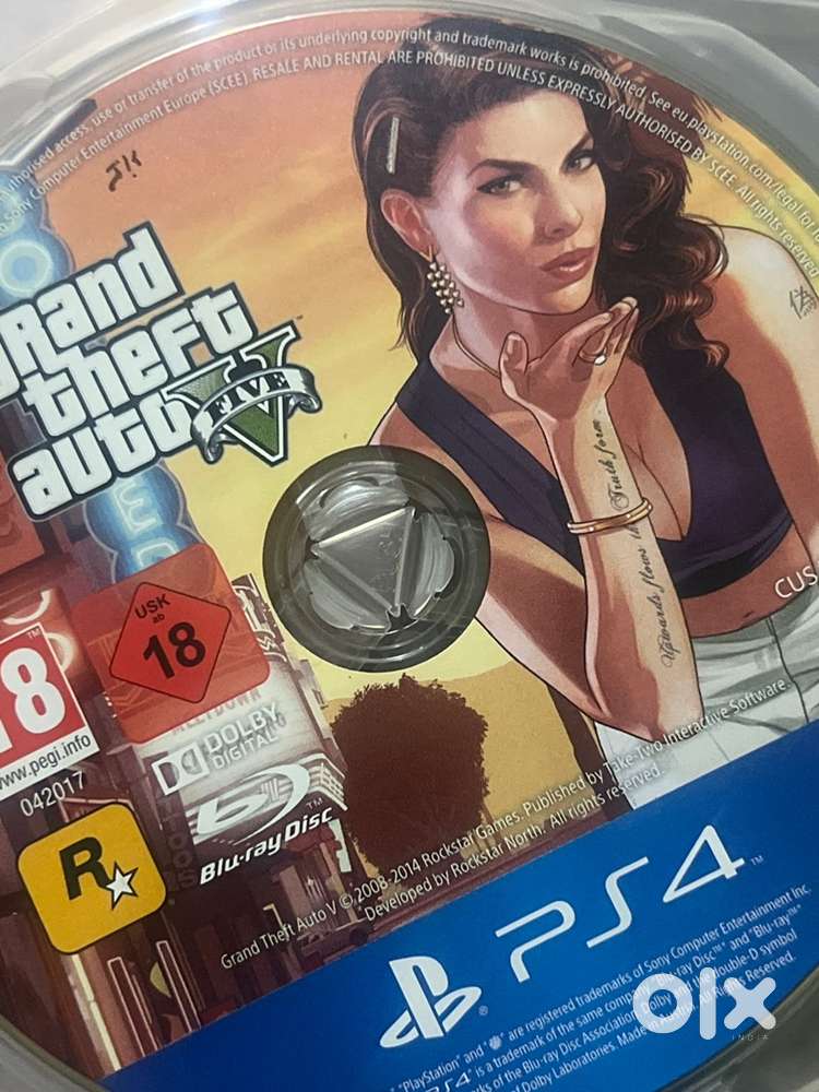 Ps4 cd gta5