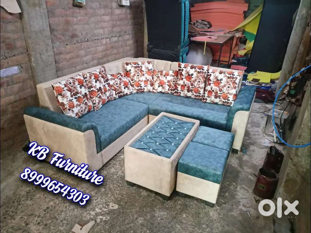 NEW MODEL LONGER SOFA SET L SHAPE