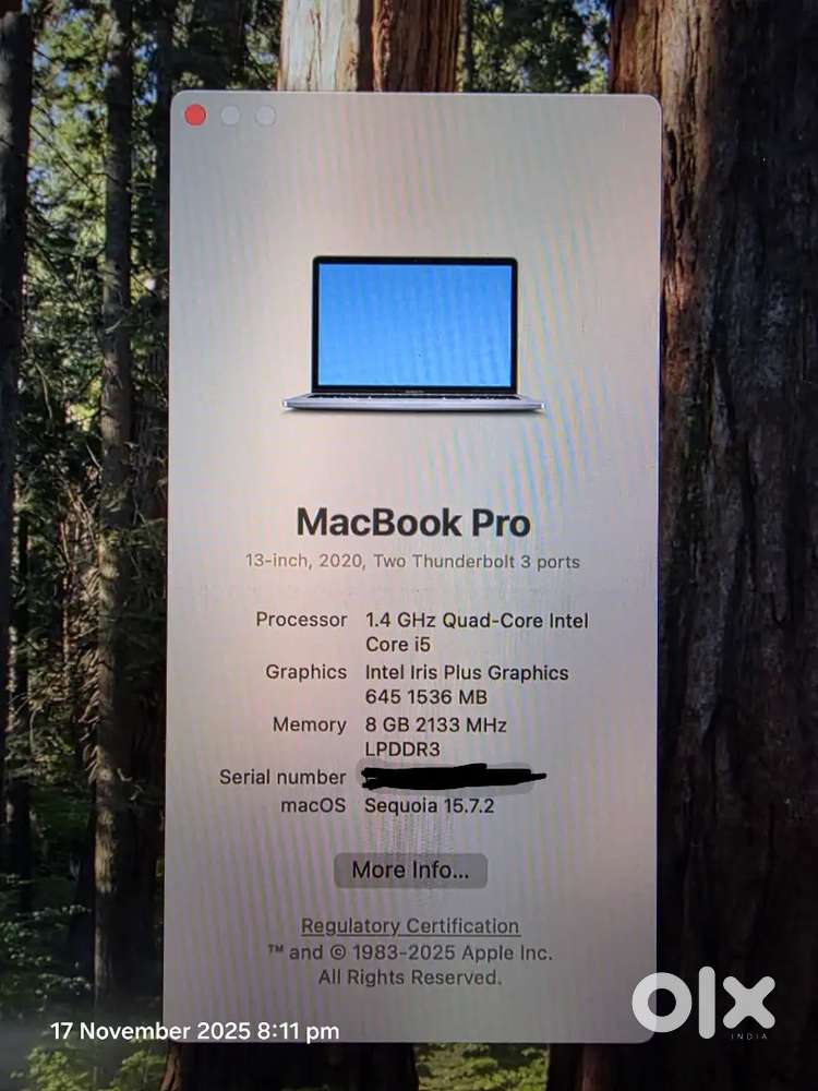 MacBook Pro 2020 Intel