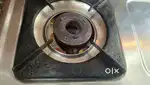 A 2 burner gas stove
