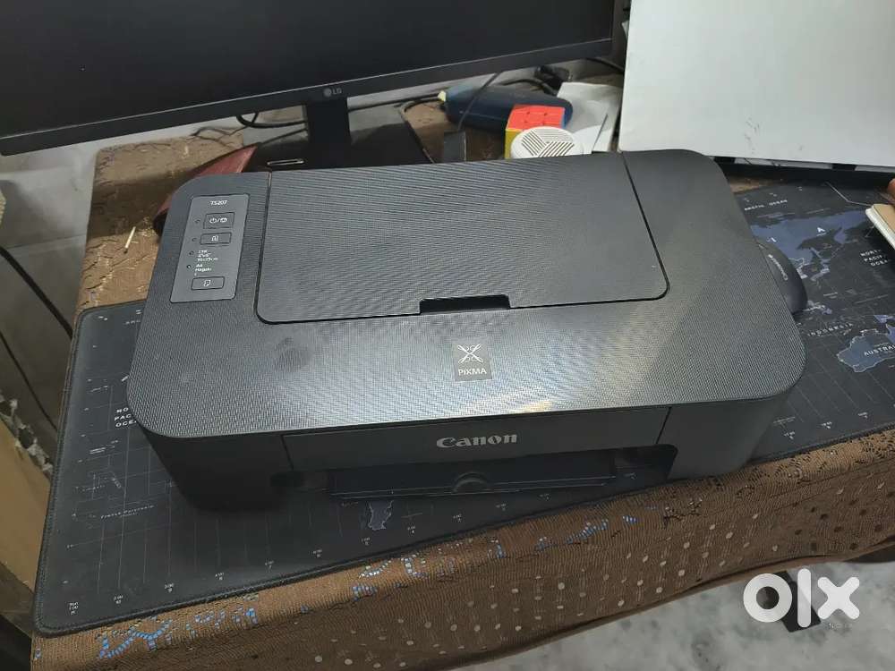 Canon Pixma ts200 inkjet printer Black white and color