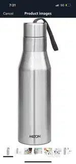 Milton 1 litre water bottle