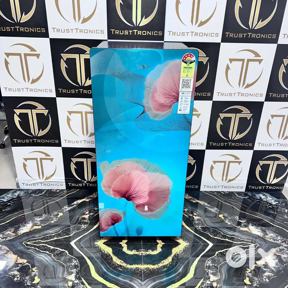 2024 model in new condition haier 190ltr single door fridge