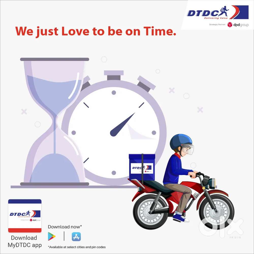 Wanted bike delivery boys mouali dtdc