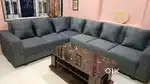 New dadra lshape sofa set