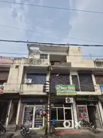 Flat and shops