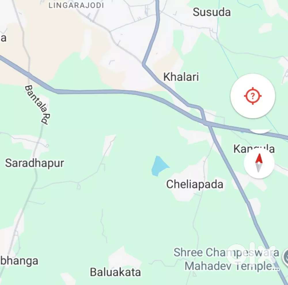 19 Decimal Land Sell Near Angul Bypas Road..Per Guntha 9lakh only