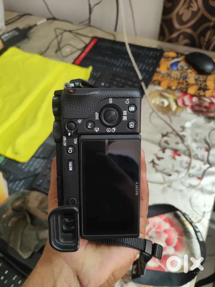 Sony A6600 with Sigma 30mm 1.4 , sony 55-210mm. Price :- 75000/-