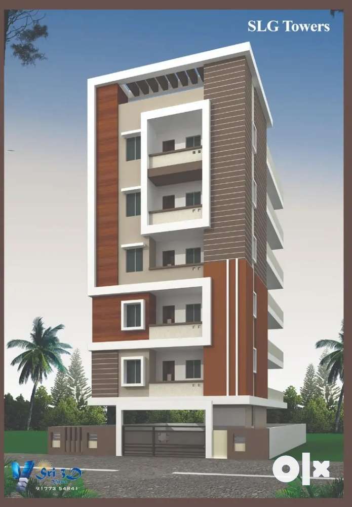 1780sft East facing 3bhk flat for sale at sujathanagar.