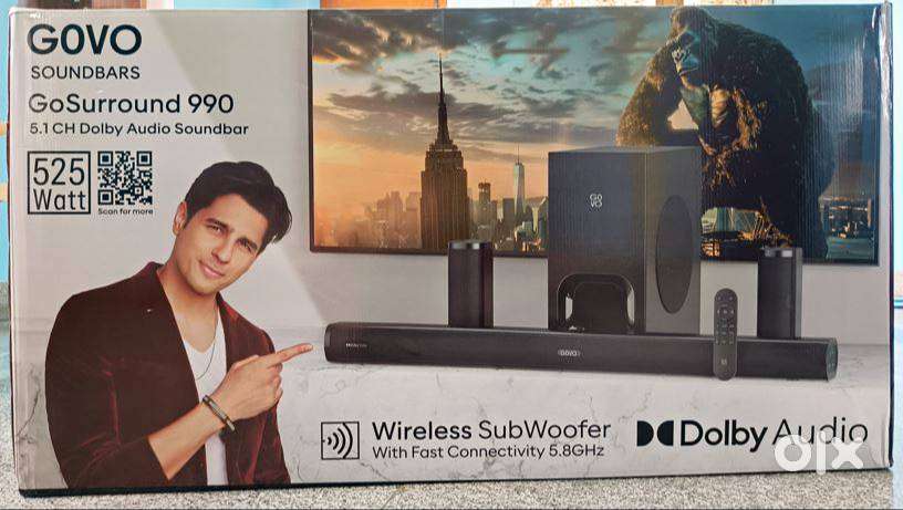 Govo GoSurround 990  dolby 5.1  wireless subwoofer  new unboxed