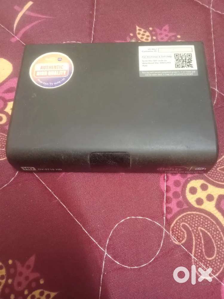 Dish t.v with set-top box with Antena with cabil connection