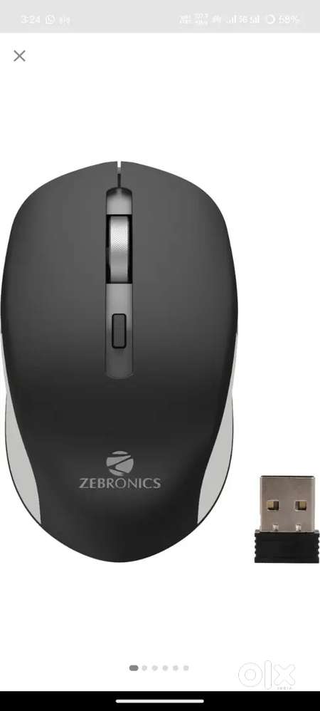 Zebronics Wireless mouse Zeb Jaguar