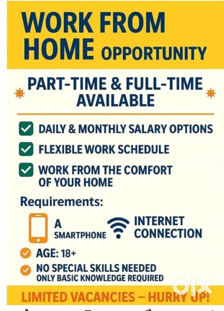 Work from Home opportunity