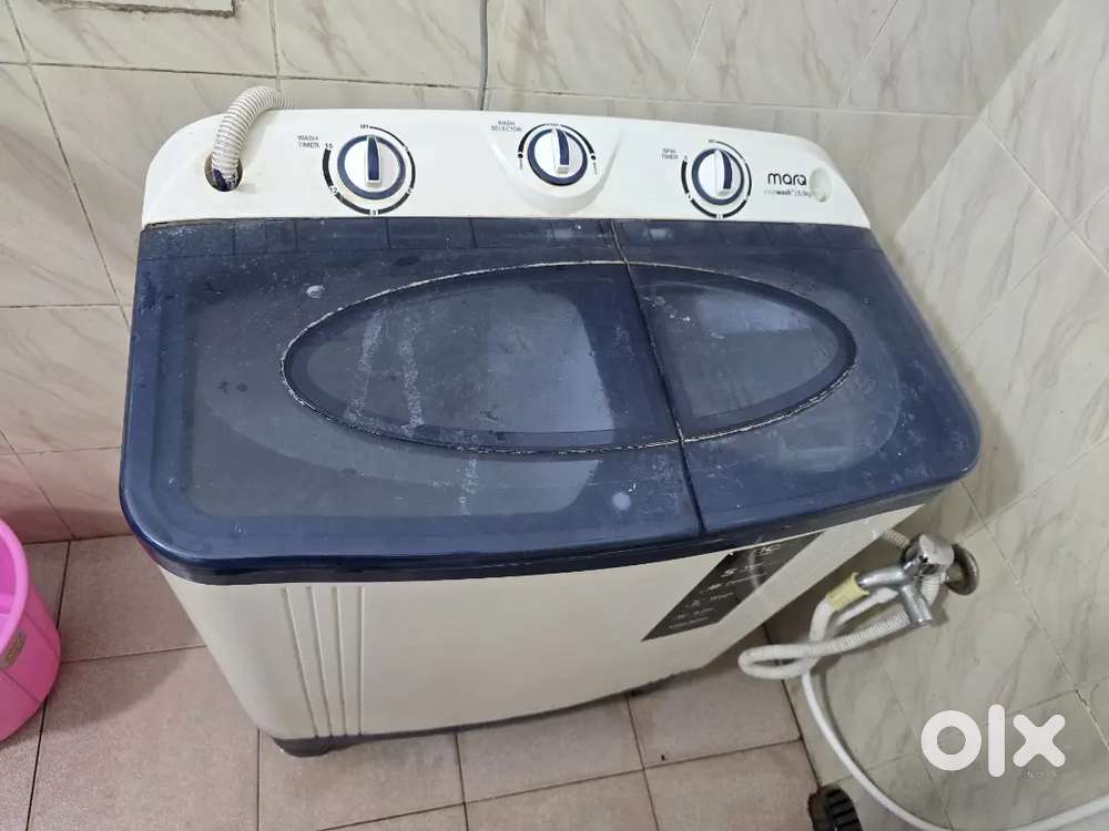 Marq 6.5 kg semi automatic washing machine