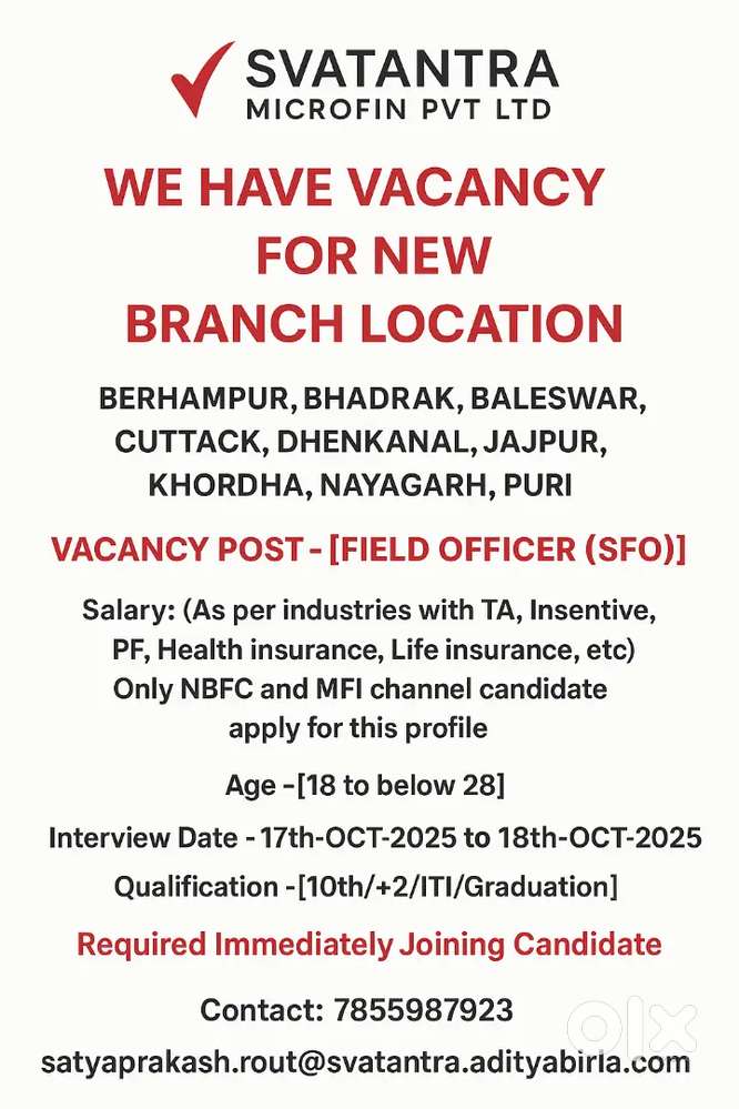 Svatantra Field Officer